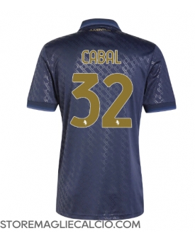Juventus Juan Cabal #32 Maglia Gara Terza Repliche 2024-25